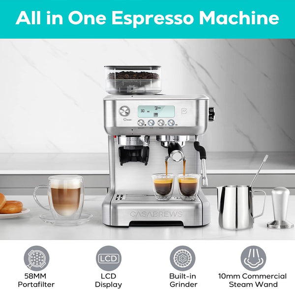 De'Longhi Magnifica S ECAM22.110.B, Coffee Maker with with Milk Frother,  Automatic Espresso Machine with 2 Hot Coffee Drinks Recipes, Soft-Touch